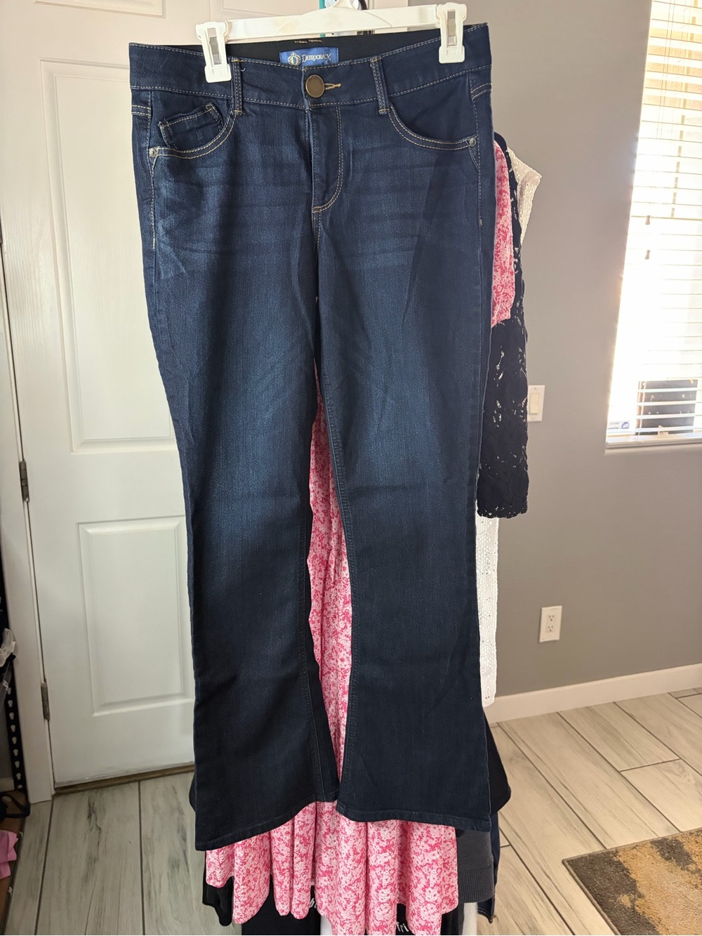Democracy Dark Blue Bootcut Jeans